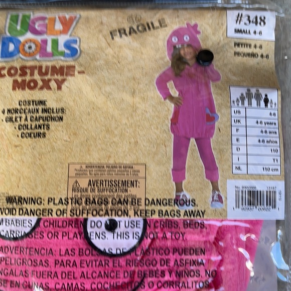 Ugly Dolls: Moxy Children’s Costume! New! - Picture 7 of 11